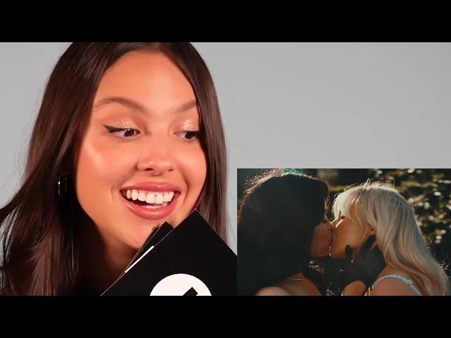 Olivia Rodrigo REACTS to Taste - Sabrina Carpenter with Jenna Ortega