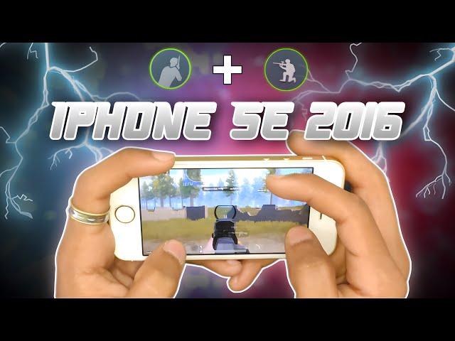 iPhone se 2016 BGMI/PUBG 4 fingers handcam gameplay in 2023 | FX2op |