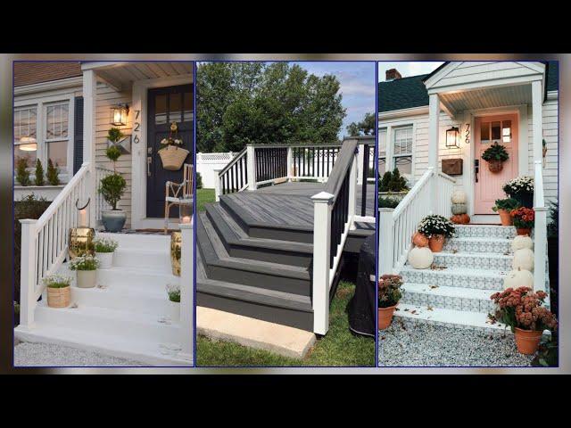 Beautiful Porch Steps Ideas l Front door Steps designs l Home Decor