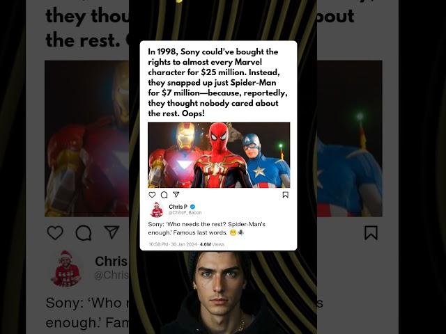 The $18 Million Mistake: Sony's Near-Miss with the Entire Marvel Universe