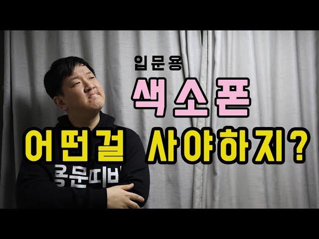 색소폰 입문자들을 위한 악기 구입 요령