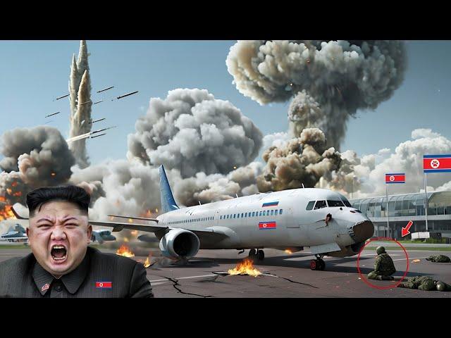 Kim Jong-Un Angry! North Korea's international airport destroyed by US special forces - ARMA 3