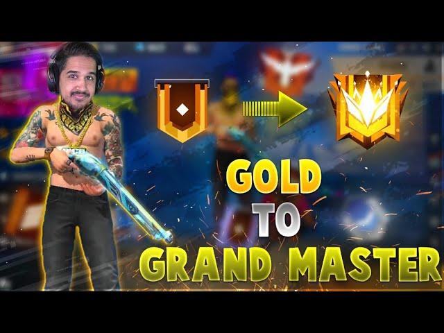 Free Fire Rank Push To Grandmaster With AjjuBhai & Romeo || Desi Army