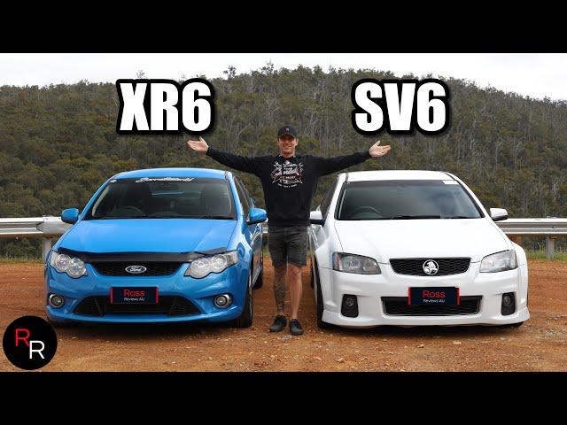 XR6 vs SV6! What's Really the Best??? (0-100kph)