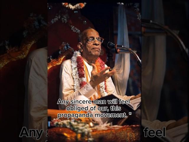 Prabhupada :- Nobody is dearer than him who is helping our preaching work.... ‍️