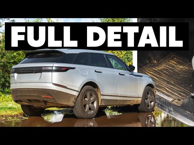 Deep Cleaning a Dirty Range Rover - Exterior & Interior Detail