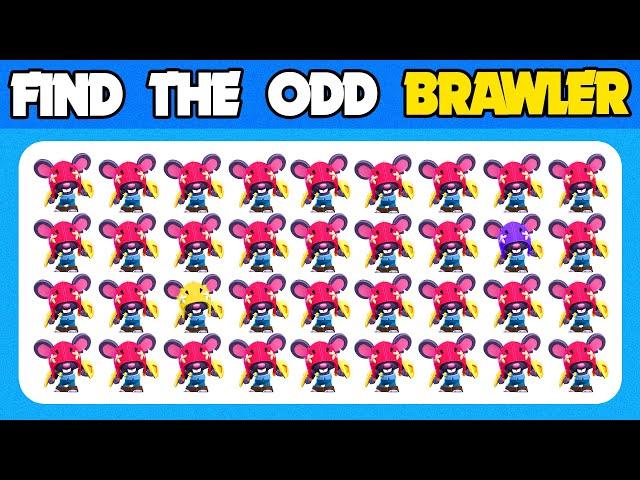 Find the odd one out - Brawl Stars Quiz Find the Different one #brawlstarsguess Kit, Moe, Edgar 