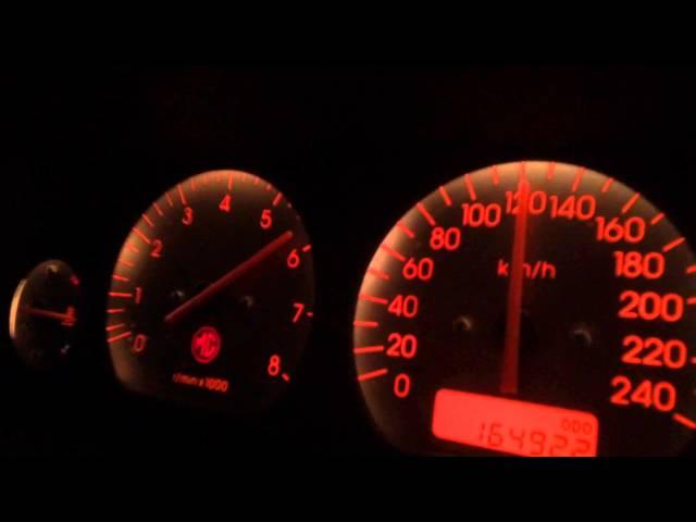 MG ZR 160 Acceleration