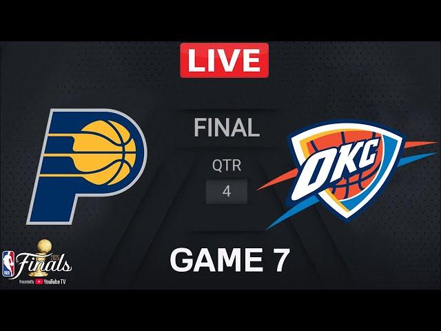 NBA LIVE! Oklahoma City Thunder vs Indiana Pacers Game 7 | June 23, 2025 NBA FINALS LIVE 2K