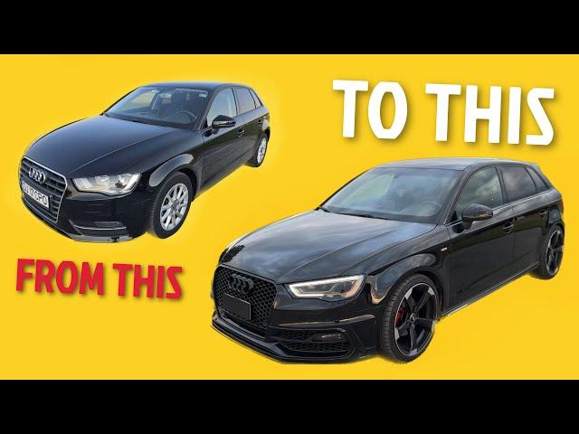 BUILDING AN AUDI A3 IN 10 MINUTES!