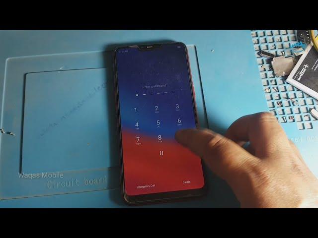 Oppo A3S Password Unlock Without Data loss Ufi box by waqas mobile