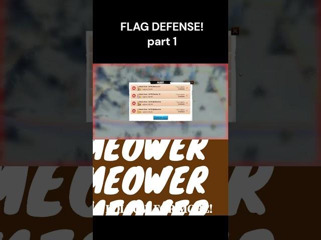 EPIC FLAG DEFENSE! Part 1! | Call of Dragons #callofdragons #war #fight #action #intense  #gaming