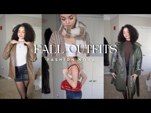 FALL CLOTHING HAUL || FASHION NOVA