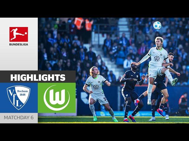 Two Goals for Wind! | VfL Bochum 1848 - VfL Wolfsburg 1-3 | Highlights | MD 6 – Bundesliga 2024/25