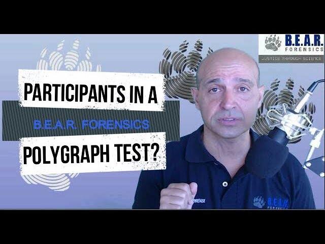 Assistants to a lie detector test. How many people can be present during a polygraph test?