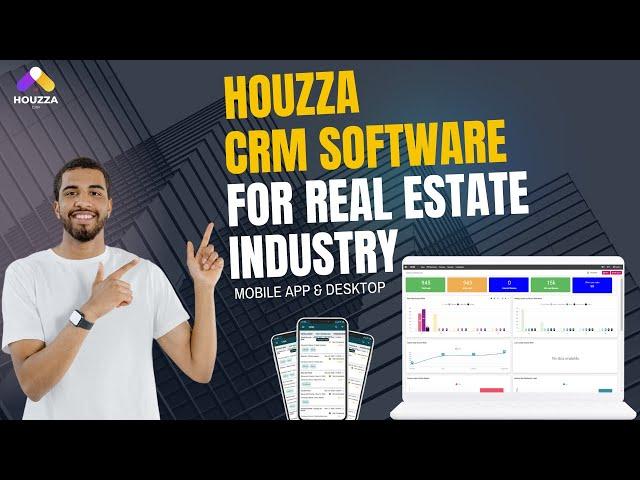 CRM for Real Estate | Best CRM software | Houzza CRM software for real estate industry #CRM