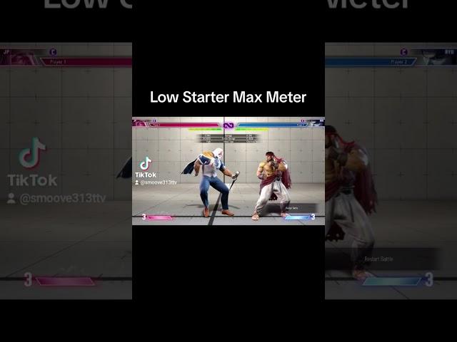 Low combo starter (Max Gauge) #streetfighter6 #sf6 #fgc #videogame #combovide #shorts #shortvideo