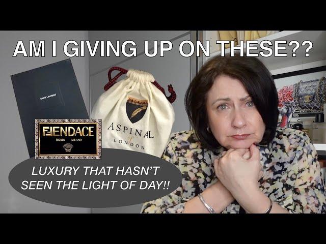 5 LUXURY ITEMS I HAVEN'T USED | ARE THESE MISTAKES, REGRETS?? | SHOCK FENDI CONFESSION!! 