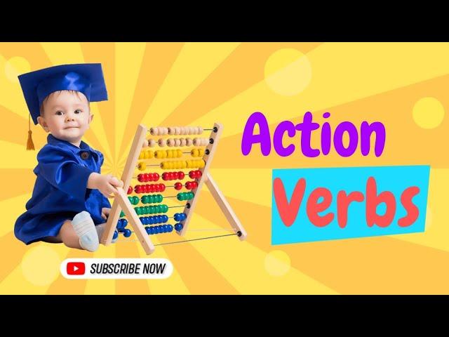 Action Verbs | Action Words |Learning For Kids | Activities By Abeer