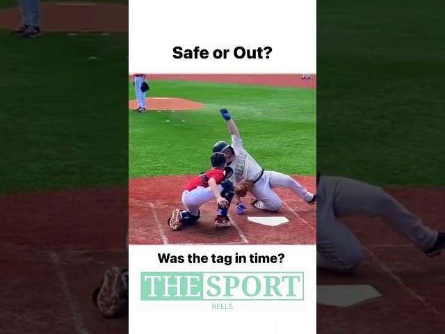 Was this safe or out?