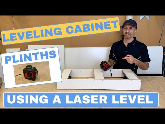 How To Level Cabinet Plinths - The Fastest & Easiest System with No Fuss or Failure Guarantied!!!