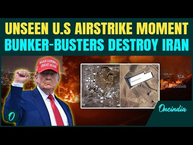 BREAKING: U.S Airstrikes Obliterate Iran’s Nuclear Core on Camera | Fordow, Natanz & Arak Hit Badly