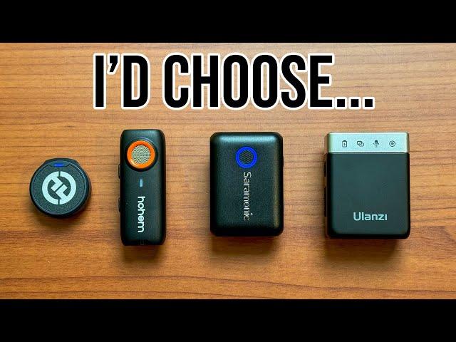 Best BUDGET Wireless Microphone of 2024? Hollyland vs Ulanzi vs Saramonic vs Hohem