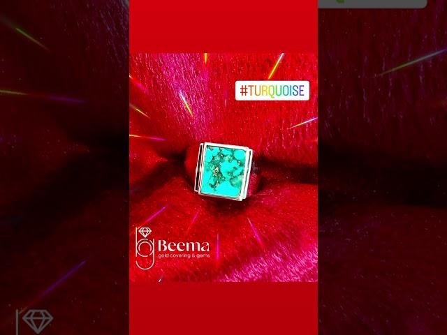 #Natural #Original #Turquoise #Firoza #Customized #Silver #Ring #Gem #Stone #Latest #New