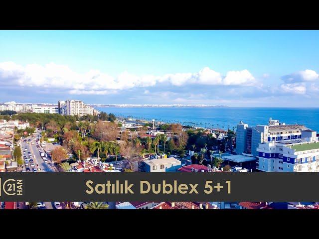 ANTALYADA SATILIK DUBLEX 5+1 DAİRE - Residence For Sale - Дуплекс 5+1 на продажу в Анталии