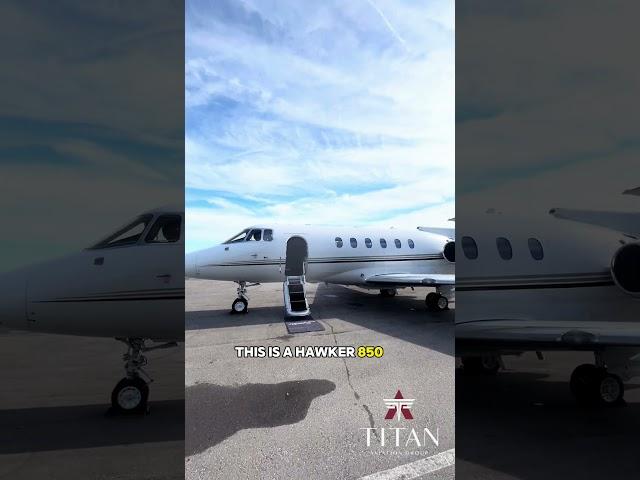 Check out this $4 million private jet- Hawker 850XP ️ #privatejet #jetcharter  #jettravel