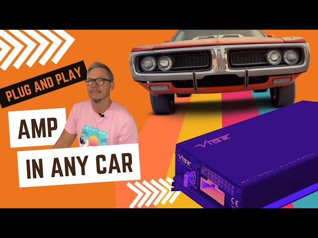 Transform Your Ride: Plug and Play Amplifier for Any Car