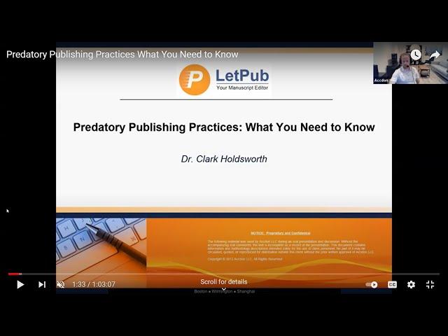 Predatory Publishing Practices What You Need to Know