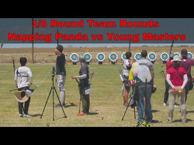 1/8 Round Team Rounds Napping Panda vs Young Masters  Outdoor Nationals 2024 | Olympic Recurve