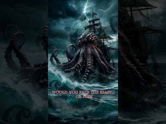 KRAKEN – The Sea Monster #kraken #seamonster  #greekmythology #shorts #beast #EchoFrame #aiart