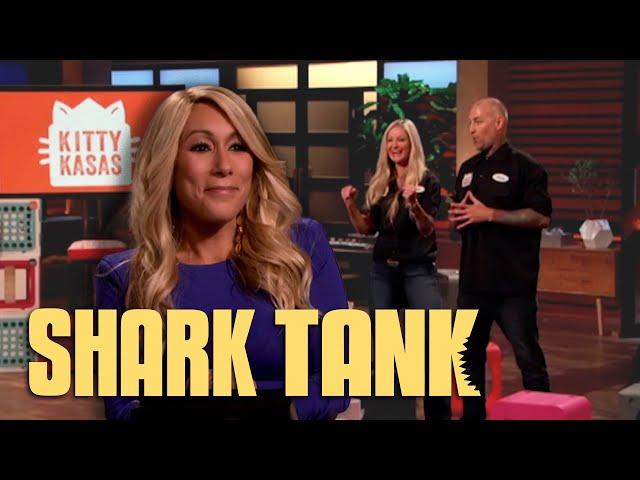 The Sharks Get Into A Cat FIGHT Over Kitty Kasas! | Shark Tank US | Shark Tank Global