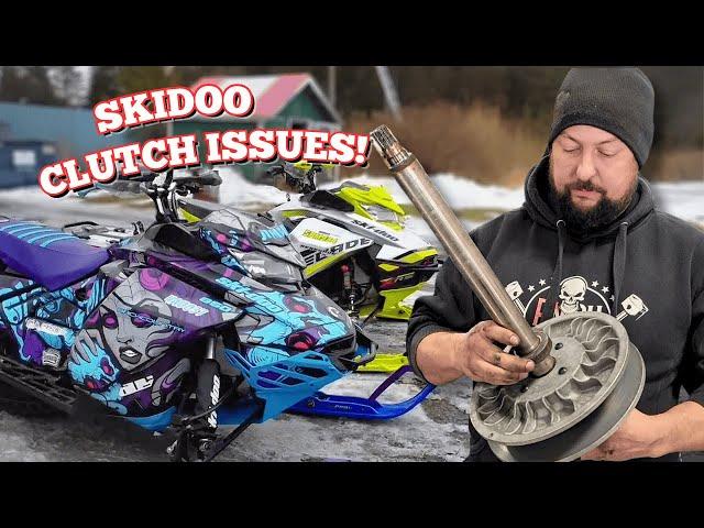 Skidoo 850 Secondary Clutch Roller Replacement  And Test Runs!