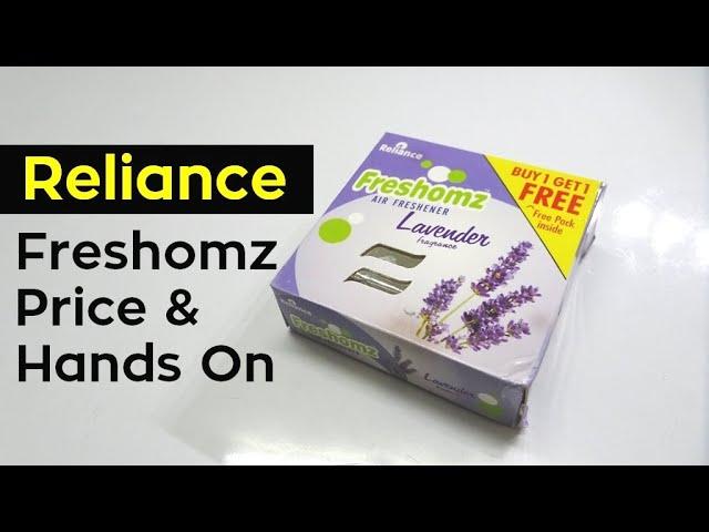 Freshomz Air Freshener Price | Hands On Review | From Reliance Industries Products