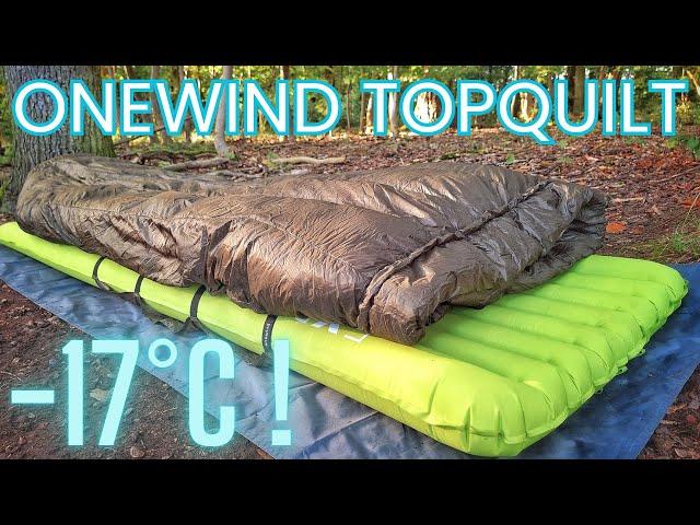 Bis -17 Grad! Onewind Equinox Daunen Topquilt