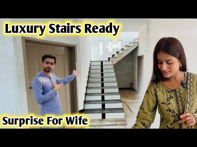 Luxury Stairs Ready  Surprise For Begam  Say Mashallah