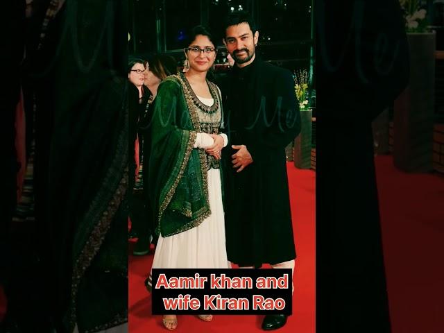 Aamir khan and wife Kiran Rao ️️#shorts #shortsvideo