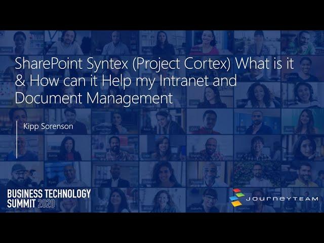 SharePoint Syntex | What is it and How can it Help my Intranet and Document Management at my Company