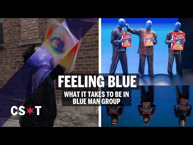 Blue Man Group trainees prepare to take center stage at the Briar Street Theatre