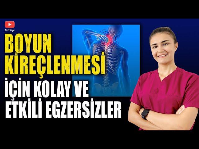 BOYUN KİREÇLENMESİ İÇİN EGZERSİZLER (Kolay ve Etkili Egzersizler) #birlikteuygulayalım