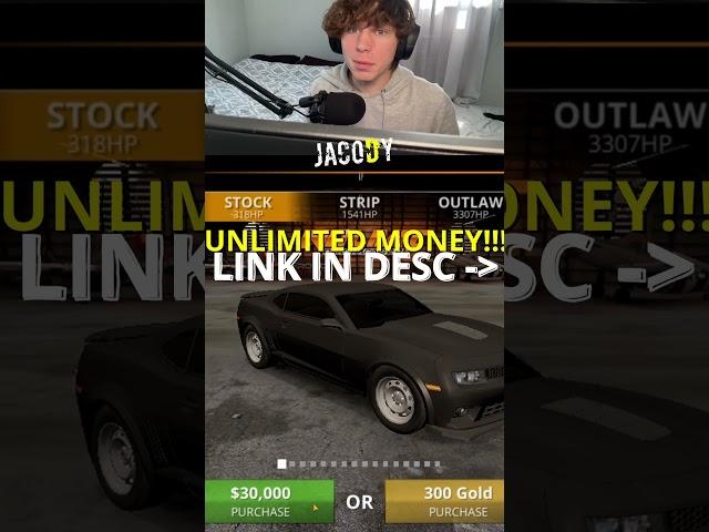 HOW TO GET UNLIMITED MONEY IN NO LIMIT DRAG RACING 2.0 #shorts s