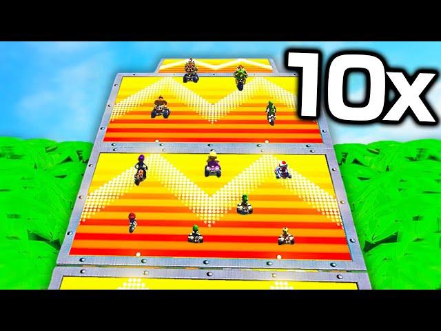 I made the Largest Mario Kart Track Possible...