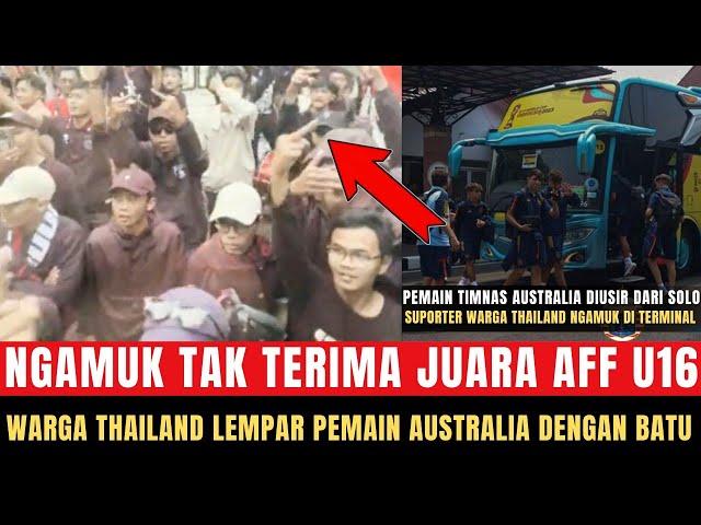  TAK TERIMA JUARA AFF!! Warga Thailand Lempar Pemain Australia Bukan Negara Asean, Dikeluarkan AFC