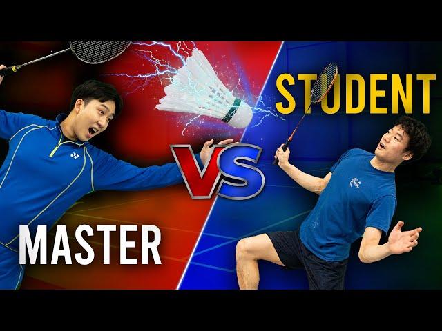 I Challenged My Student to Badminton