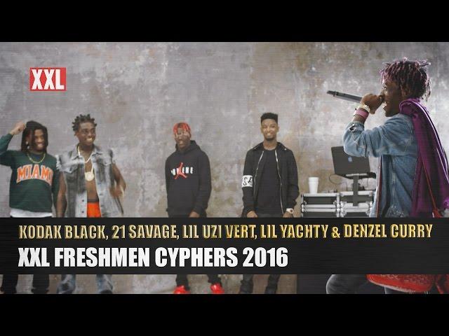 Kodak Black, 21 Savage, Lil Uzi Vert, Lil Yachty & Denzel Curry's 2016 XXL Freshmen Cypher