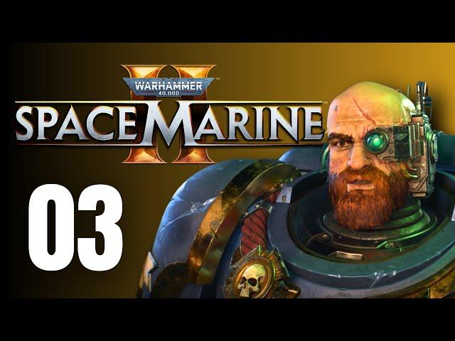 【Warhammer 40k Space Marine 2 Gameplay Part 3】CHAOS