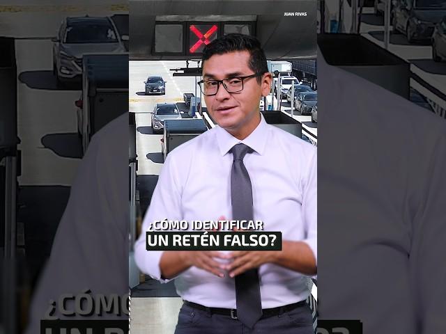 ¿Cómo identificar un retén falso?